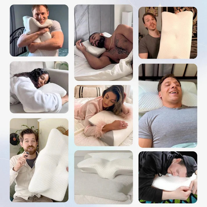 ComfyNest® Oreiller cervical en mousse viscoélastique