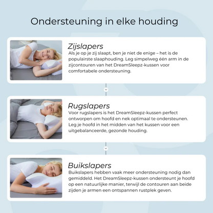 ComfyNest® | Orthopedisch hoofdkussen