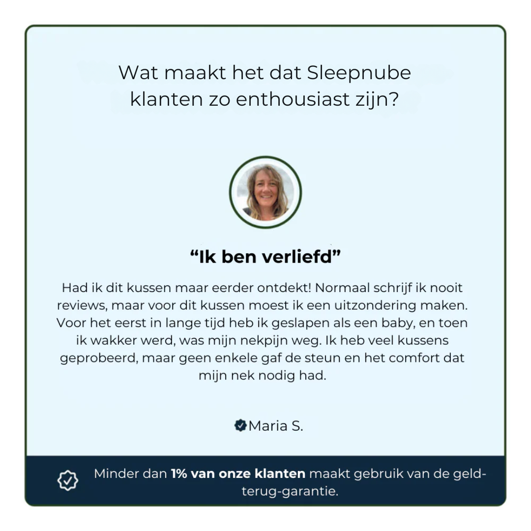 ComfyNest® | Orthopedisch hoofdkussen