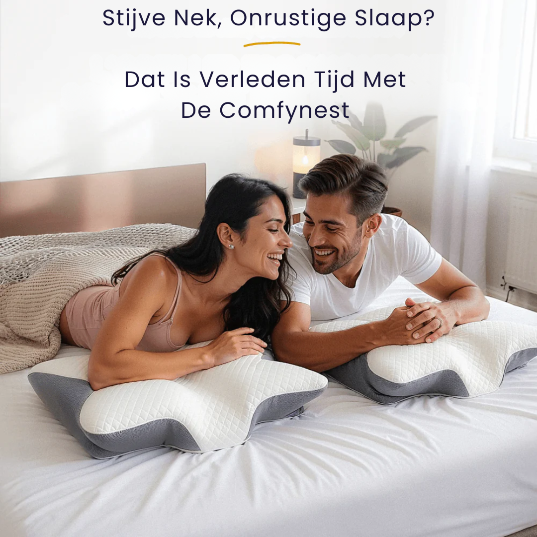ComfyNest® | Orthopedisch hoofdkussen